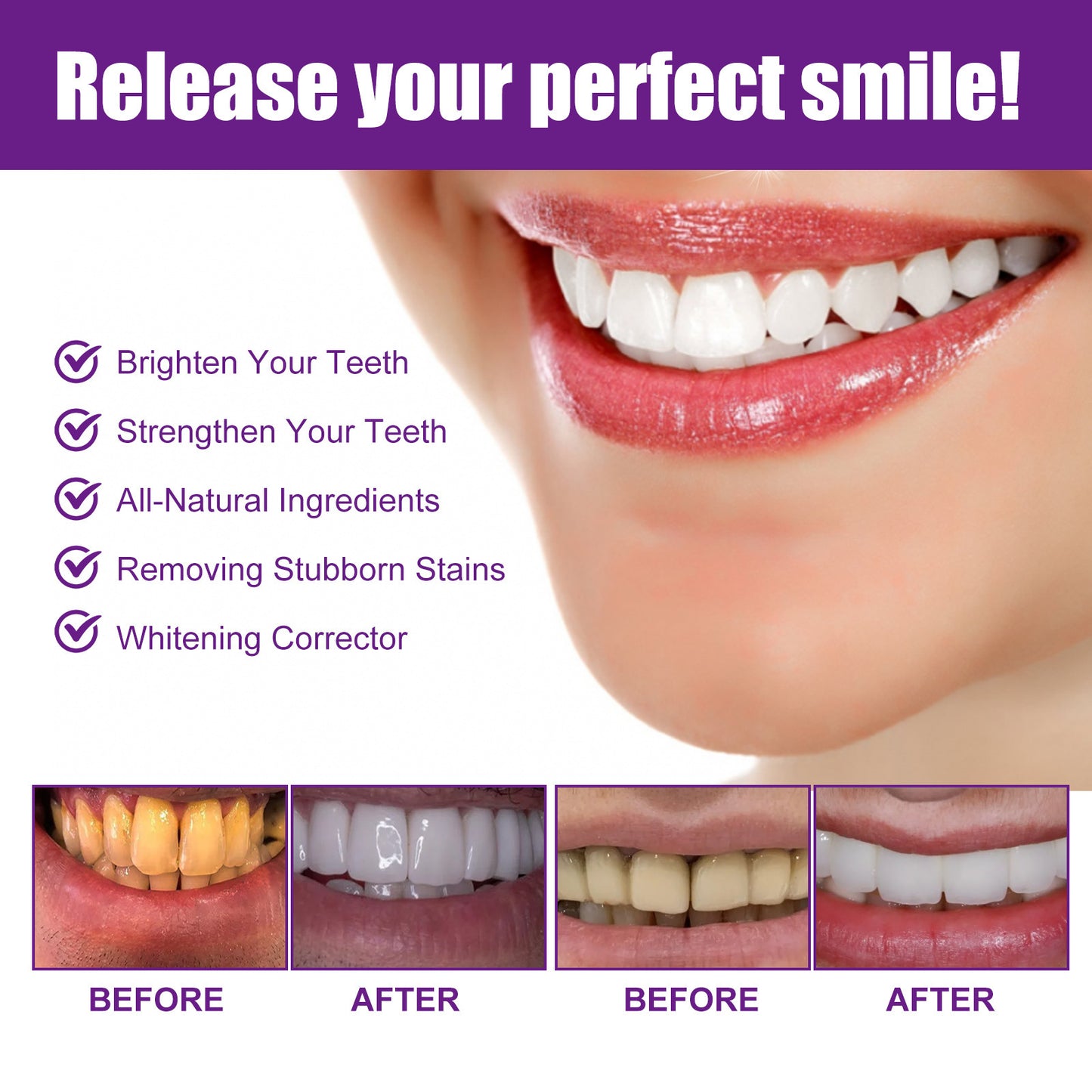 Whitening Toothpaste Clean Stains Oral Odor Care Gums Whitening Teeth Toothpaste