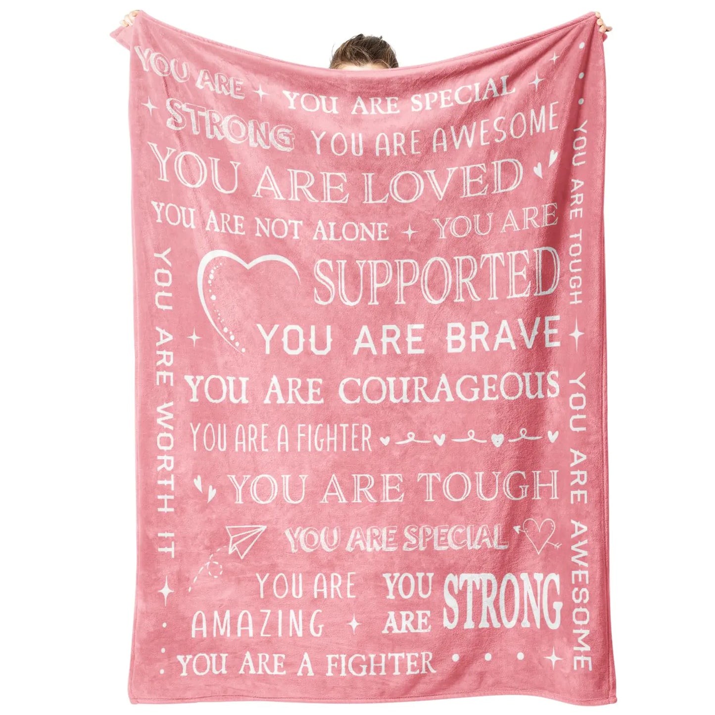 SteadStyle Get Well Soon Gifts for Women - Inspirational Gifts Blanket Feel Better After Surgery Gifts for Sick Women Thinking of You Gifts for Friend Sister Coworker Sympathy Gifts for Her Him