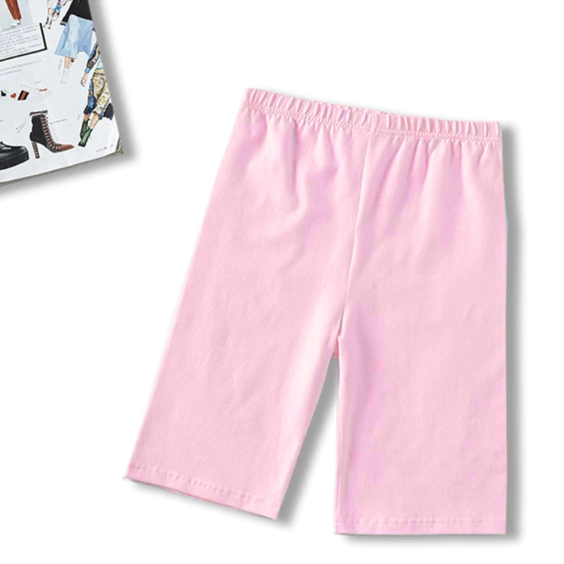 Women Thin Shorts For Summer Fitness High Waist Fashion Cycling Bike Shorts Female Black Slim Knee-Length Bottoms Stretch Shorts