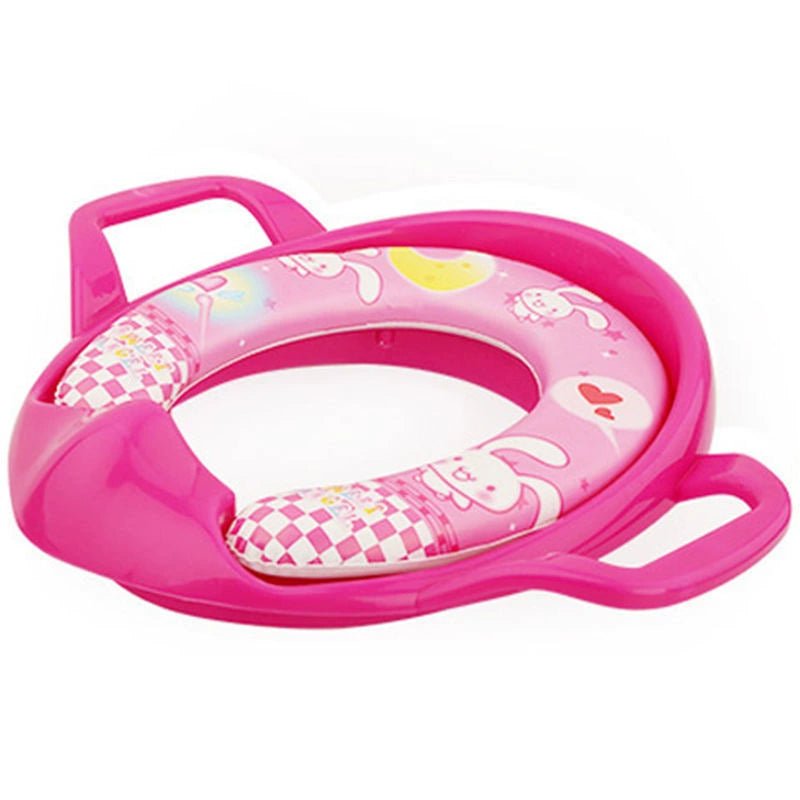 Kids Auxiliary Closestool Seat Ring for Adult Toilet, Child Toilet for Free, Heattech Mat, Toilet Cover, New