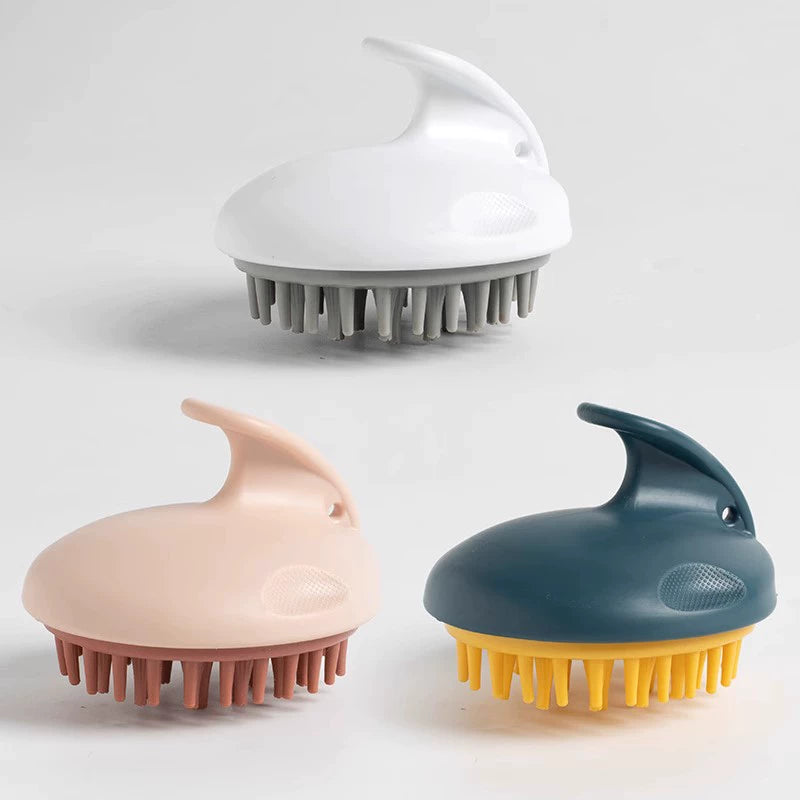 Adult Comb Anti-Itching Silicone Shampoo Brush