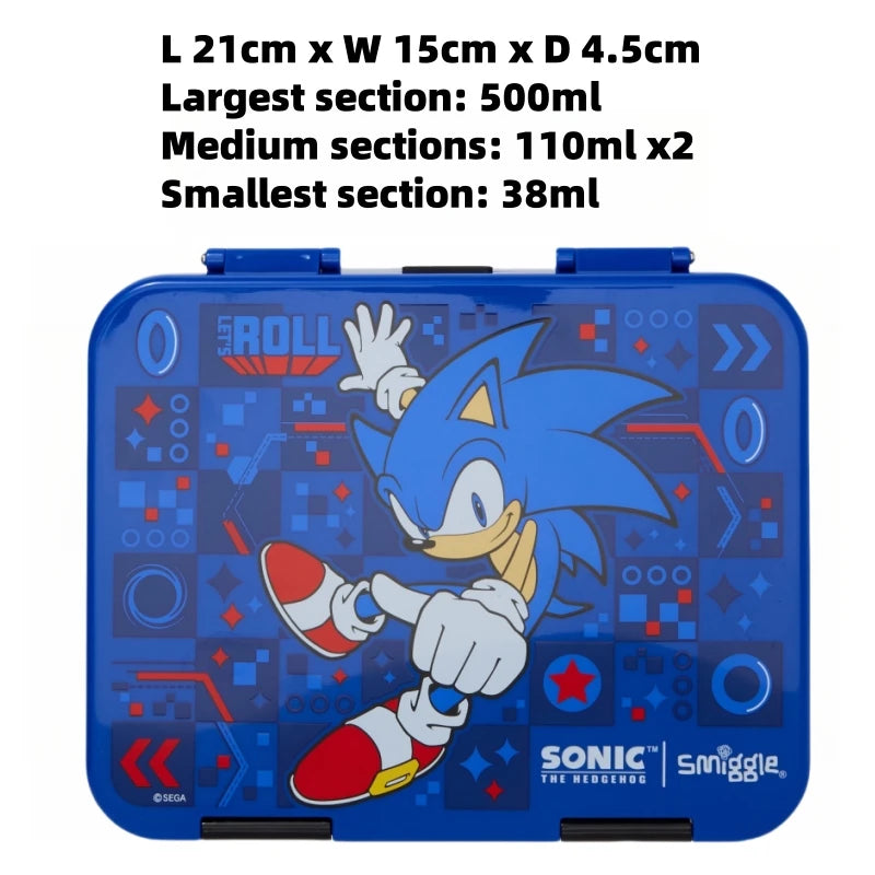 Australia Smiggle Sonic Backpack for Boys & Girls, Bookbag Sonic Schoolbag With Adjustable Shoulder Straps & Padded Back Children School Bag
