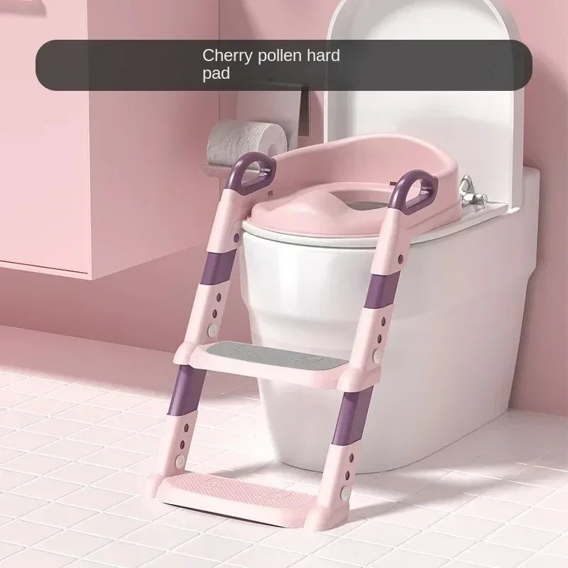 Children's Toilet Foldable Foot Stool Multi-functional Toilet Boy Girl Baby Toilet Training Potty Ladder for Kids Stepped