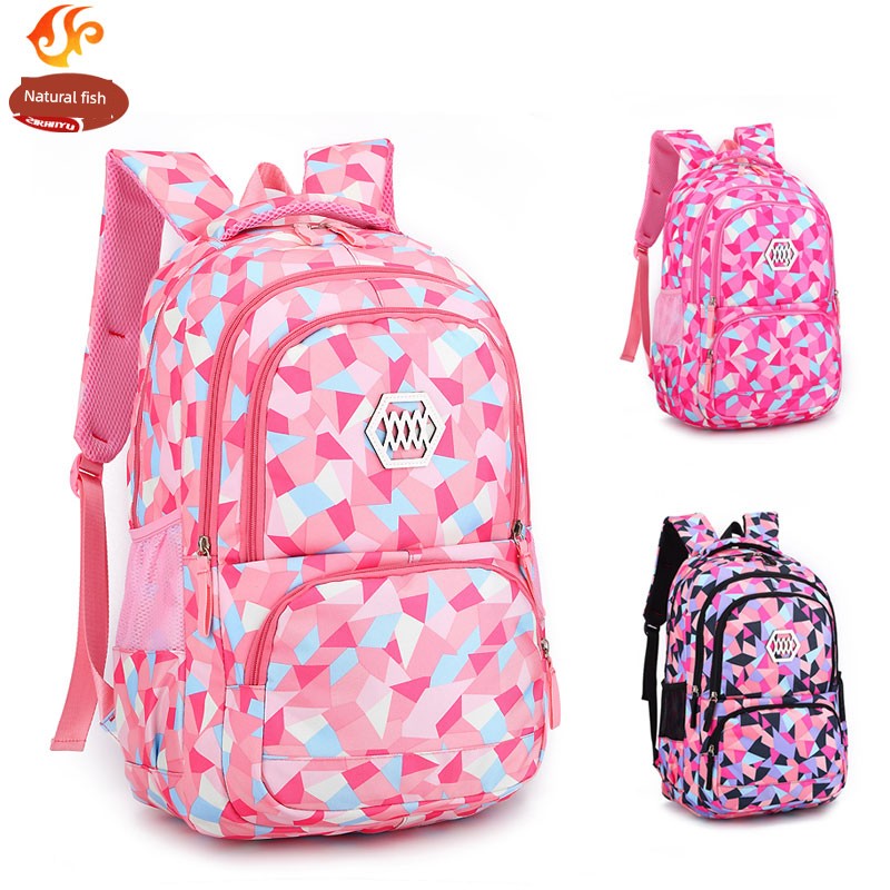 Big student Backpack For Teen Girls , college - Middle School & Elementary School Backpack Primary and Waterproof