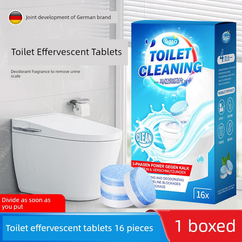 Effervescent Tablets Toilet Dedirt and Oxygen Urine Alkali Toilet