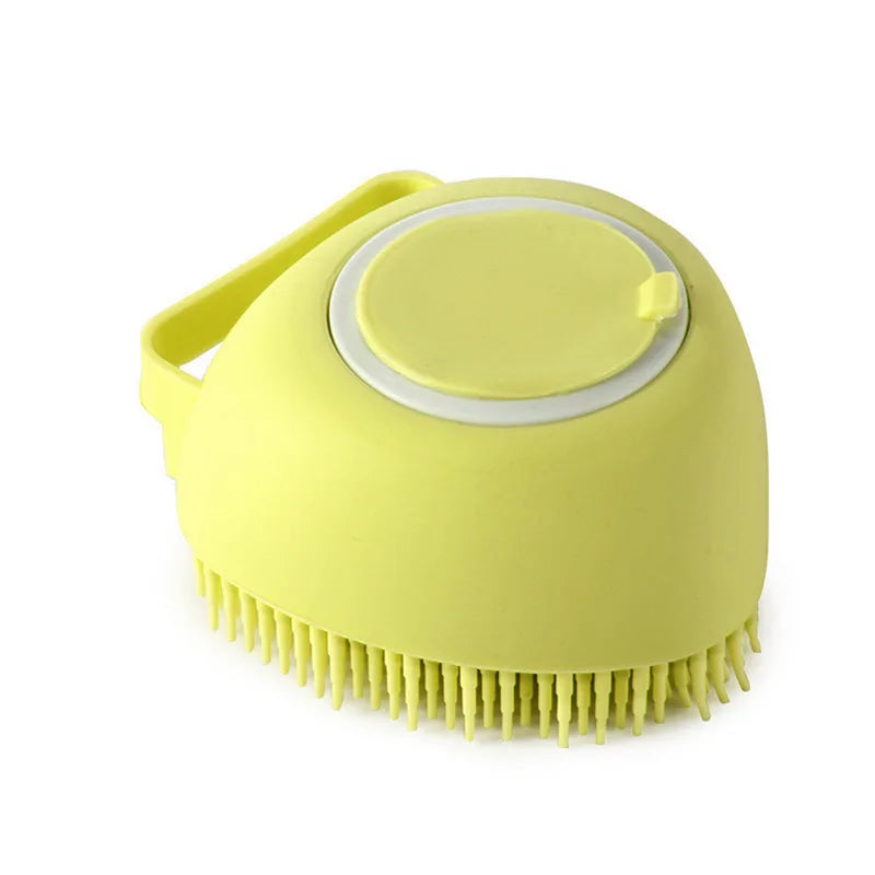 Bath Massage Brush Soft Safety Silicone Pet Accessories for Dogs Cats Tools Mascotas Products