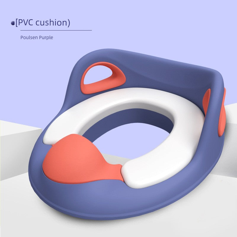 Kids Auxiliary Closestool Seat Ring for Adult Toilet, Child Toilet for Free, Heattech Mat, Toilet Cover, New