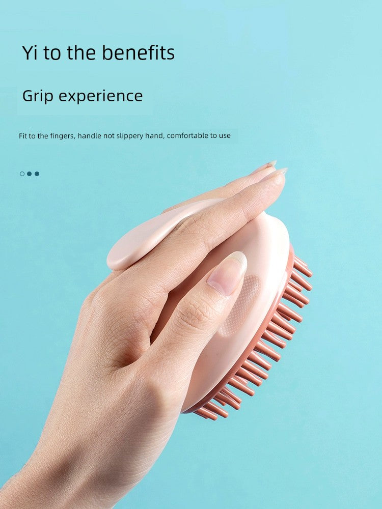Adult Comb Anti-Itching Silicone Shampoo Brush
