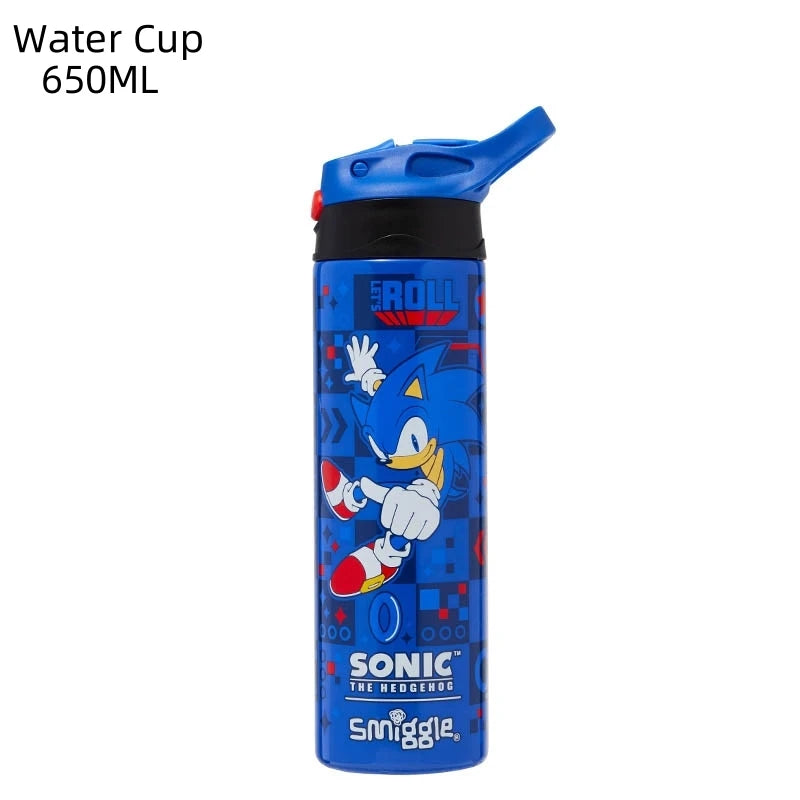 Australia Smiggle Sonic Backpack for Boys & Girls, Bookbag Sonic Schoolbag With Adjustable Shoulder Straps & Padded Back Children School Bag