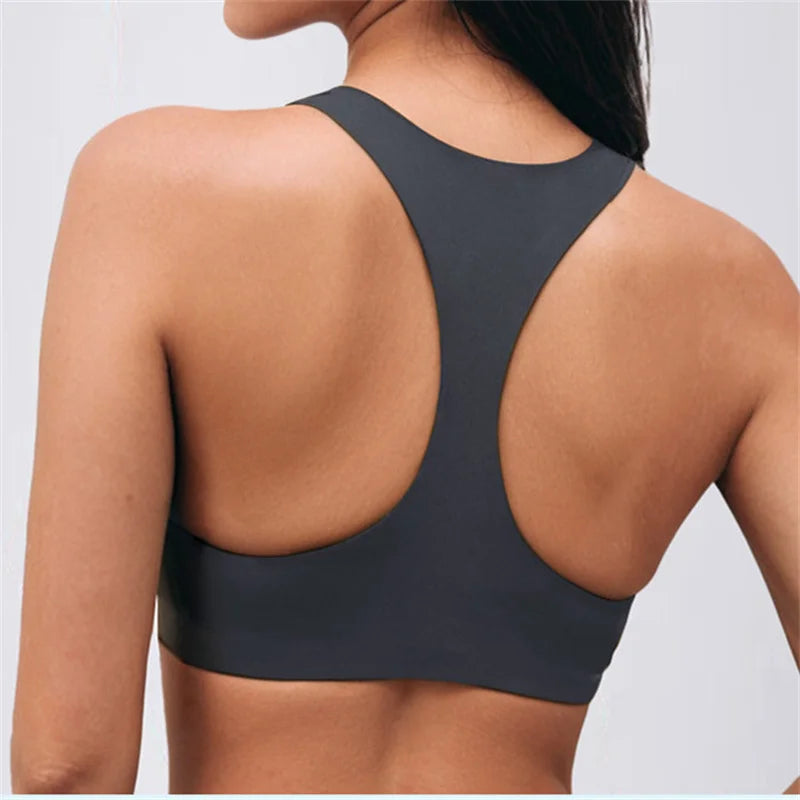 Sport Bra Vest Women Underwear Sportswear Quick-dry Jogging Fitness Top with Cups Ladies Gym Active Bra Yoga Wear XP12