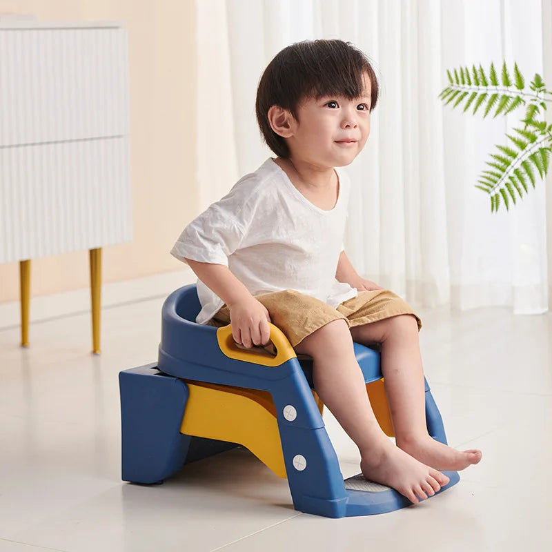 Portable Toilet Seat Children's Pot Foldable Potty Training Seat Step Stool Portable Potty Child Pot Bebe Toilett