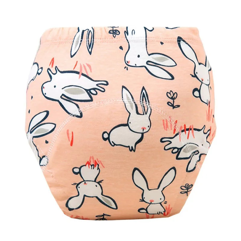 Baby Toddler Training Underwear for Boy Girls Strong Absorbent Cotton Training Pants Clothing