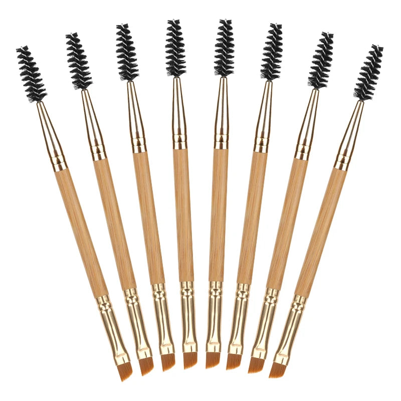 Eyelash Brush+Eyebrow Comb beauty Cosmetic brush professional makeup brushes for eye Brow Brush Eyelash Extension Make up Tools