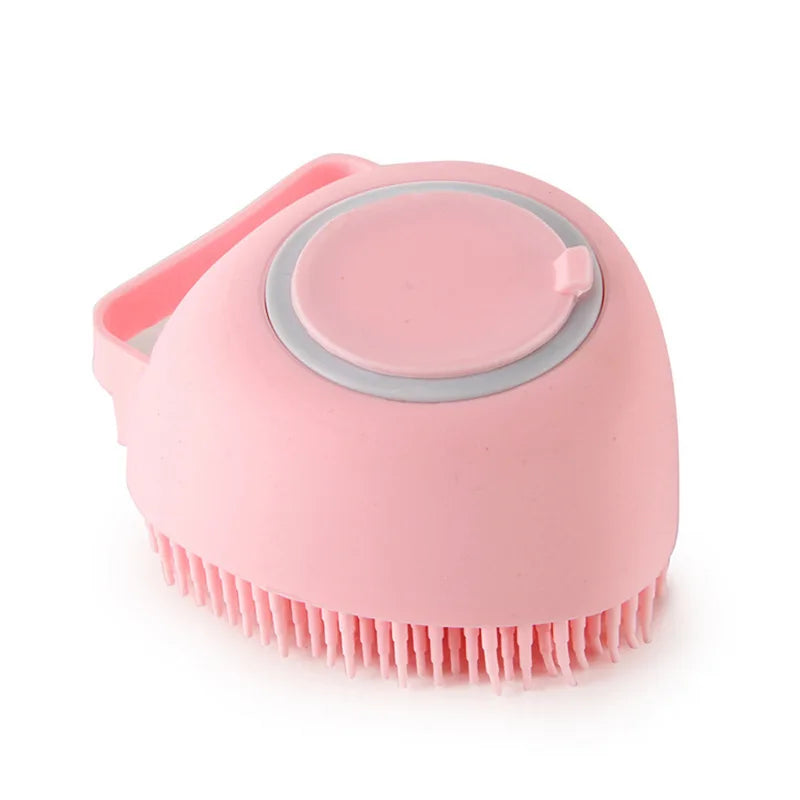 Bath Massage Brush Soft Safety Silicone Pet Accessories for Dogs Cats Tools Mascotas Products