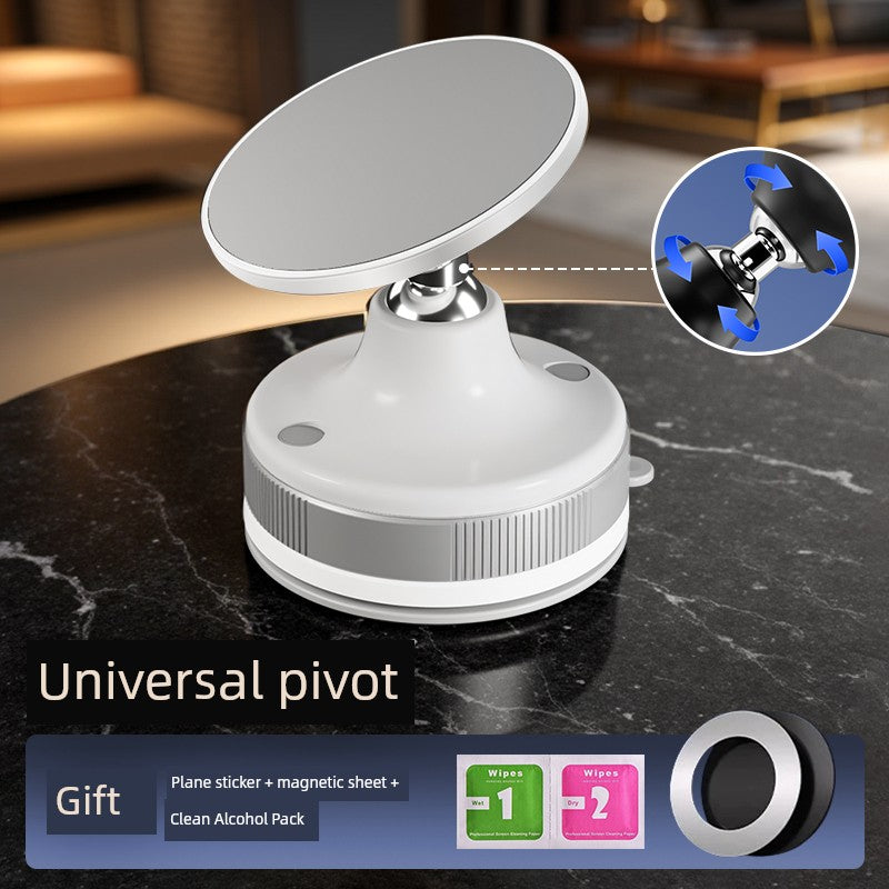 Moswei MagSafe Magnetic Phone Holder Car Bathroom Glass Wall-Mounted Bracket Vacuum Sucker Mirror Punch-Free Shooting Vlog Selfie Stick Strong and Stable