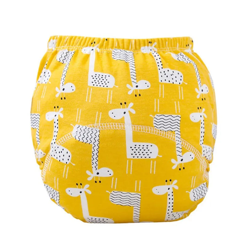 Baby Toddler Training Underwear for Boy Girls Strong Absorbent Cotton Training Pants Clothing
