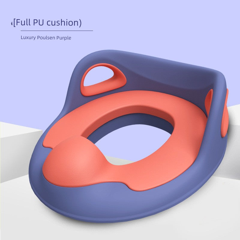 Kids Auxiliary Closestool Seat Ring for Adult Toilet, Child Toilet for Free, Heattech Mat, Toilet Cover, New