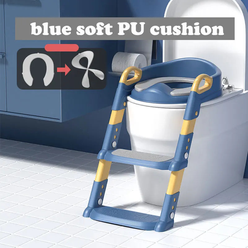 Portable Toilet Seat Children's Pot Foldable Potty Training Seat Step Stool Portable Potty Child Pot Bebe Toilett