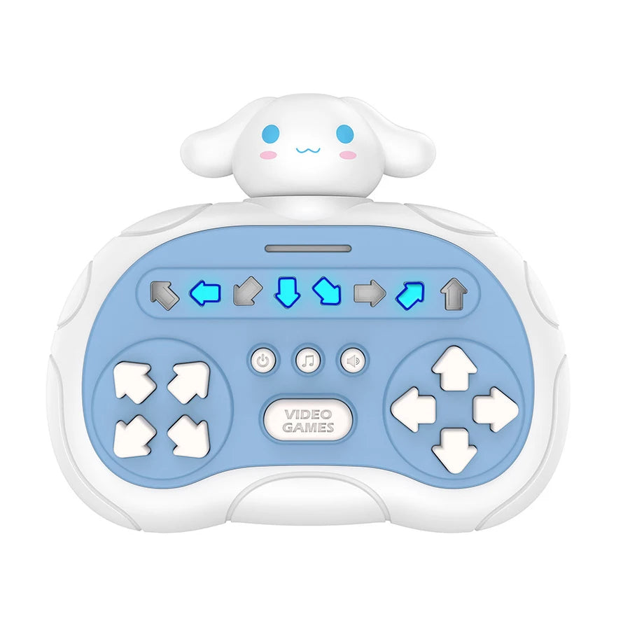 New Kuromi Quick Push Game Pop up Fidget Bubble Electronic Pop it Pro Game Light Stress Relief Toy Adult and Children's Gift toy
