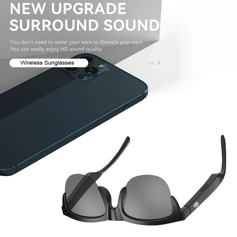 Smart Wireless Bluetooth Sunglasses for Men and Women