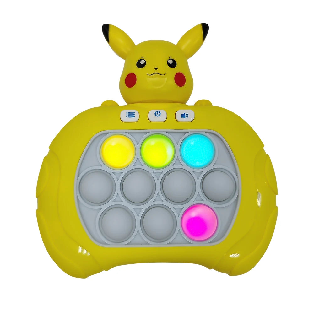New Kuromi Quick Push Game Pop up Fidget Bubble Electronic Pop it Pro Game Light Stress Relief Toy Adult and Children's Gift toy