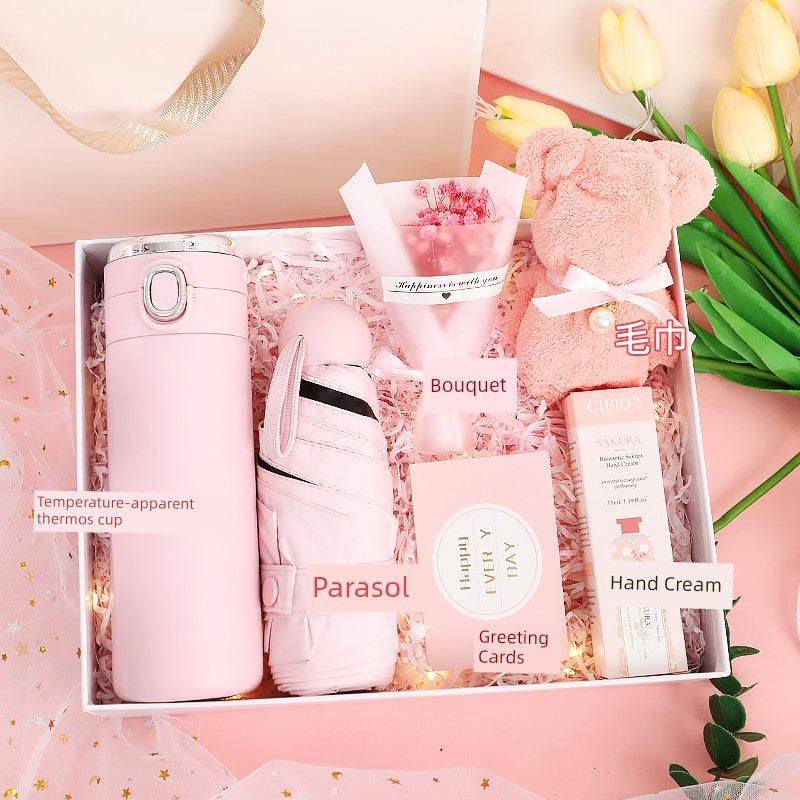 Birthday Gift For Logo Custom Bridesmaid Hand Gift Staff Practical Ladieswear