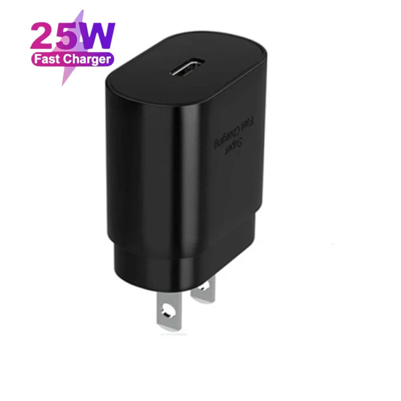 25W PD USB-C Chargerr adapter for Samsung note 10 note 20 S21 Type C power adapte For Samsung Charger