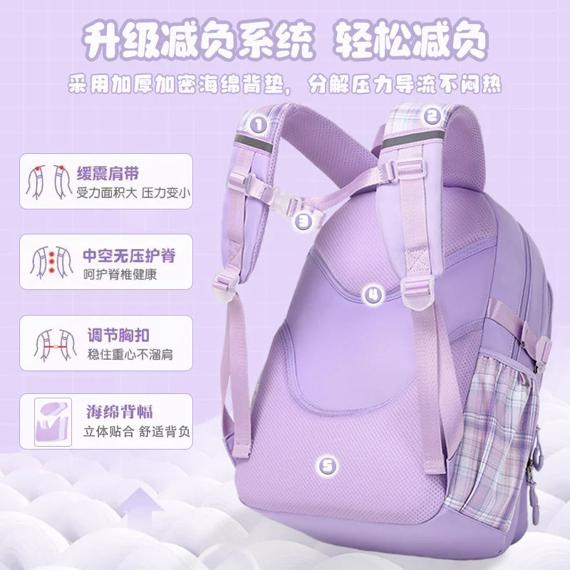 Girls Large Backpack Bags For School