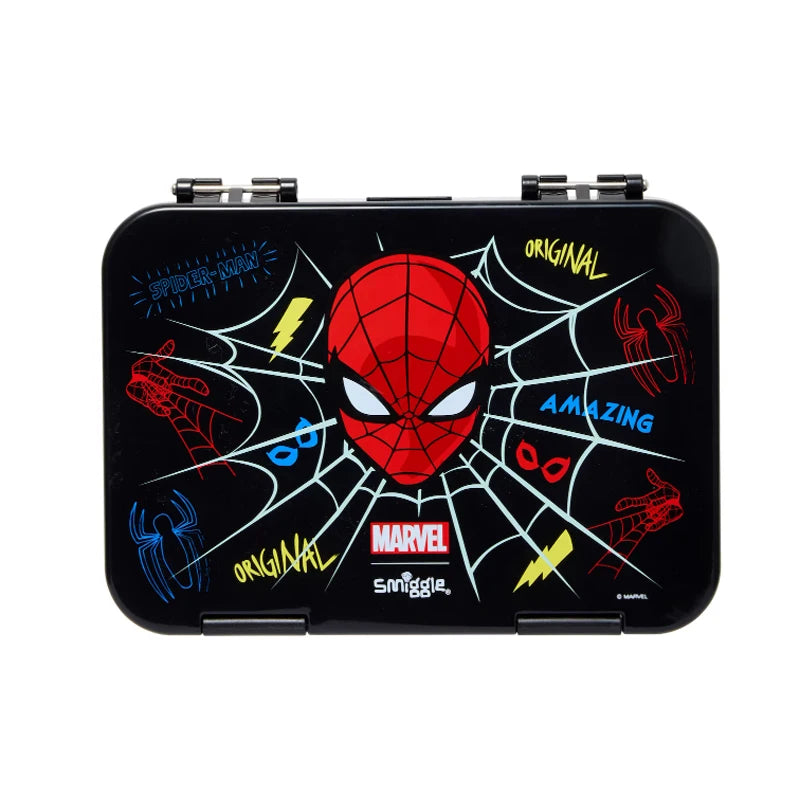 Marvel Spider-man Backpack Student School Bag Lunch Bag Lunch Box Wallet Pencil Box Water Cup for kids