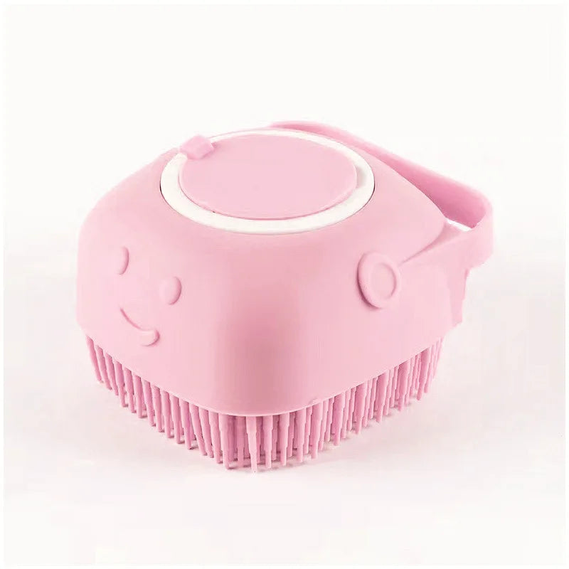 Bath Massage Brush Soft Safety Silicone Pet Accessories for Dogs Cats Tools Mascotas Products