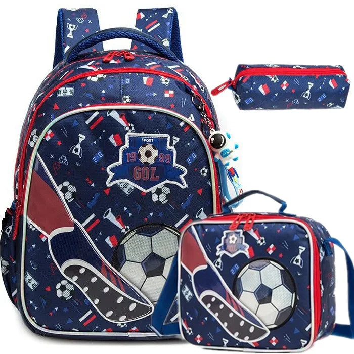Children School Bags Kids Backpack Set in Primary Schoolbag for Teenager Girls Sequin Tower School Bags Waterproof Book Bags