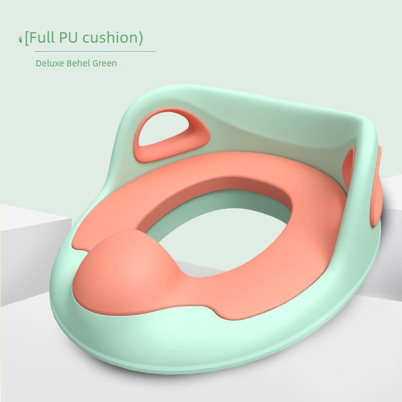 Kids Auxiliary Closestool Seat Ring for Adult Toilet, Child Toilet for Free, Heattech Mat, Toilet Cover, New