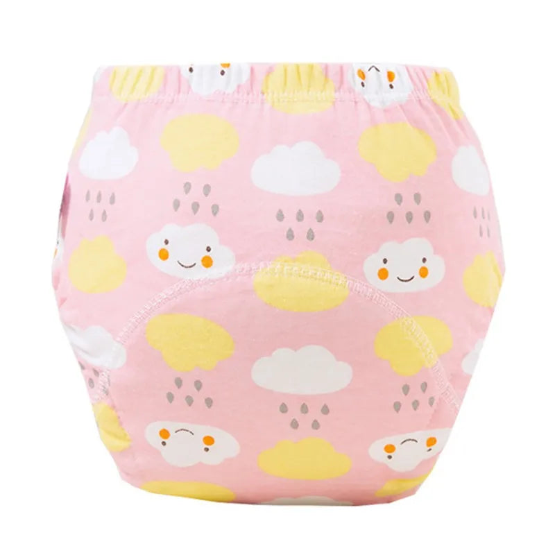 Baby Toddler Training Underwear for Boy Girls Strong Absorbent Cotton Training Pants Clothing