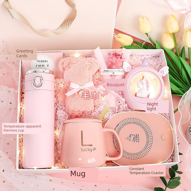 Birthday Gift For Logo Custom Bridesmaid Hand Gift Staff Practical Ladieswear