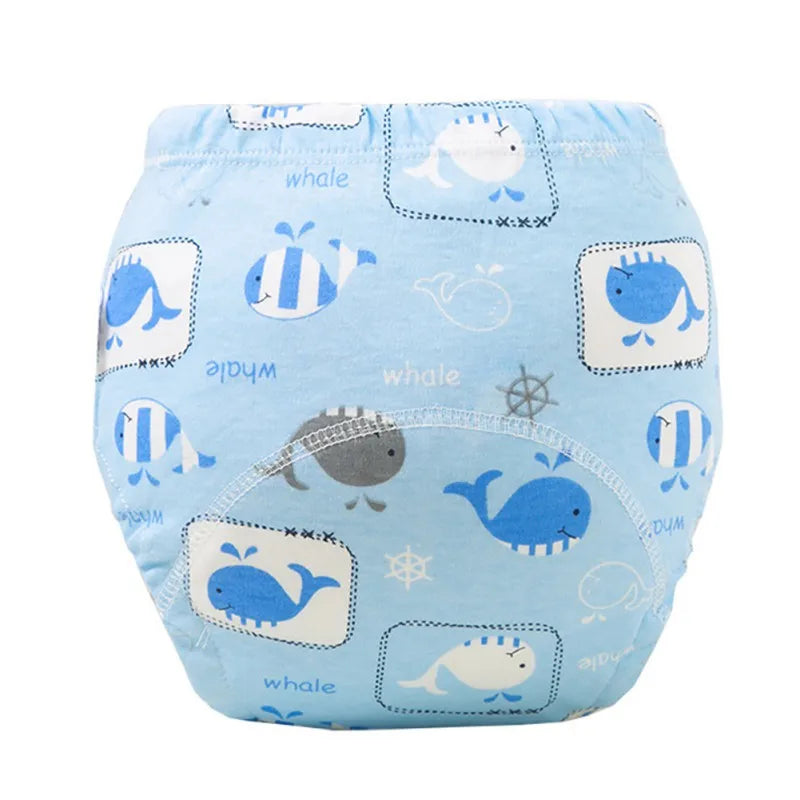 Baby Toddler Training Underwear for Boy Girls Strong Absorbent Cotton Training Pants Clothing