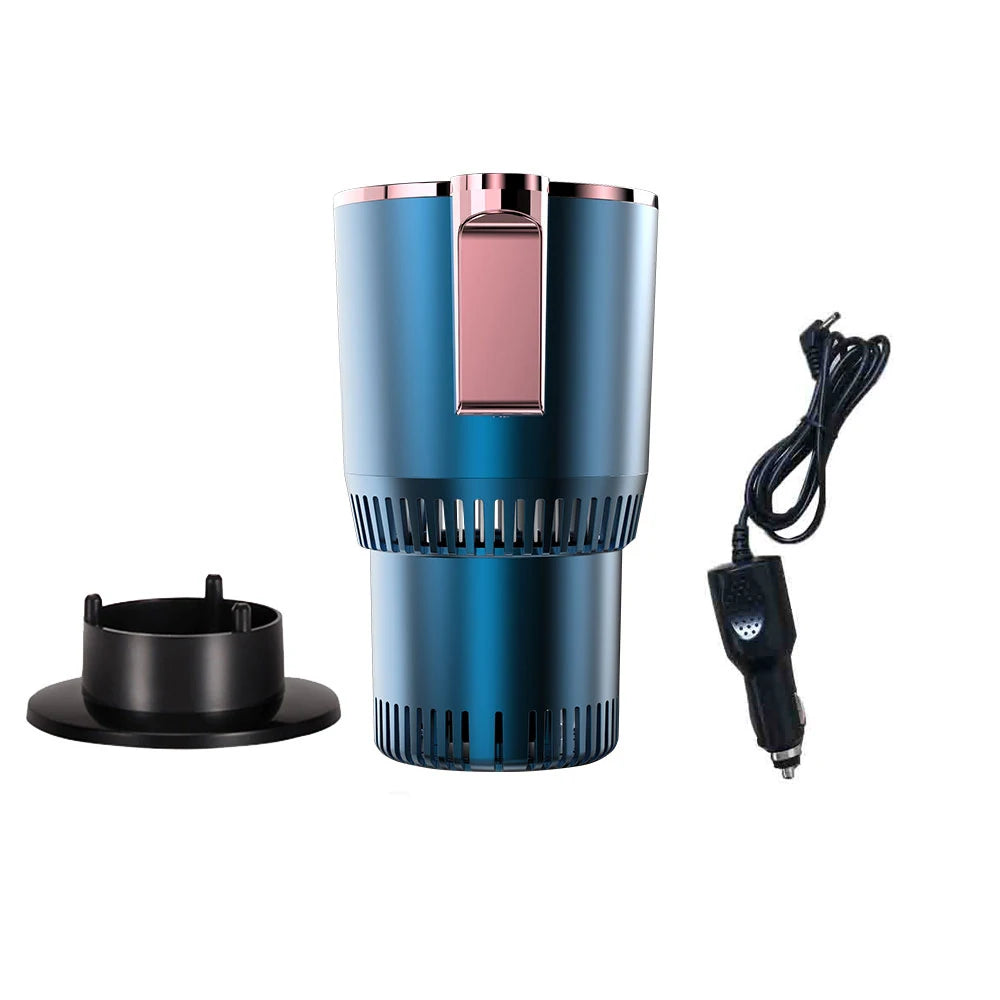 2 in1 Hot And Cold Car Smart Cup Drinks Holders Digital Temperature Display Drink Cup Warmer Cooler For Home Office