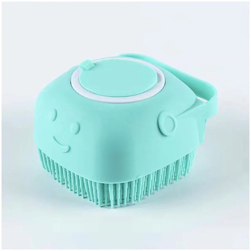 Bath Massage Brush Soft Safety Silicone Pet Accessories for Dogs Cats Tools Mascotas Products