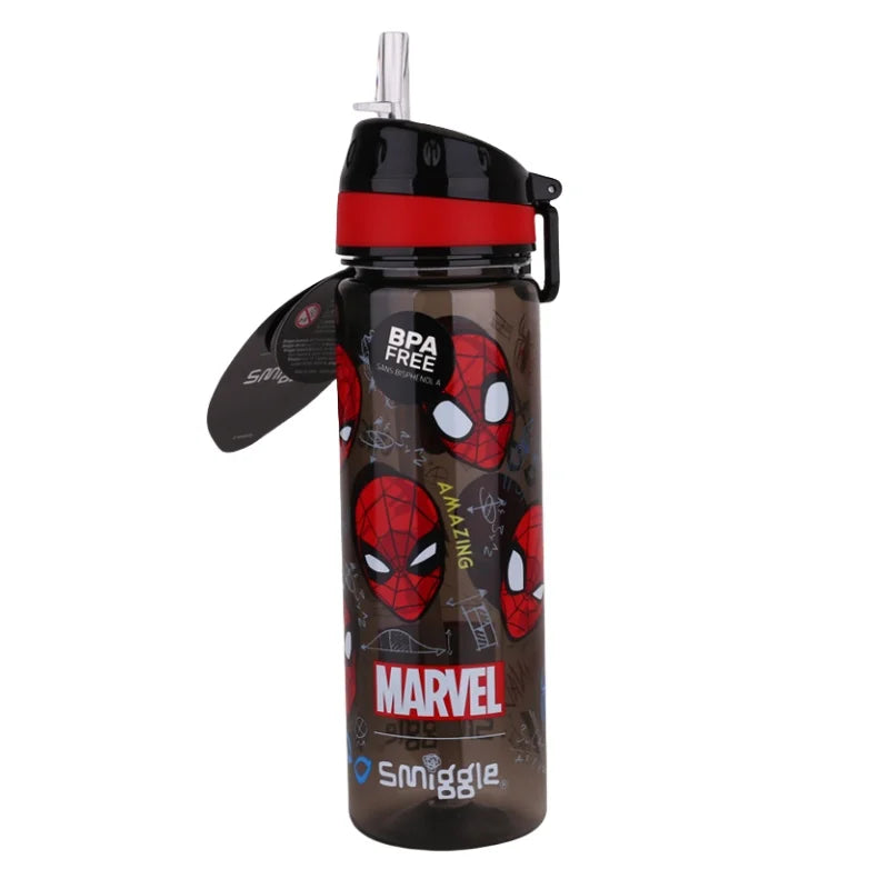 Marvel Spider-man Backpack Student School Bag Lunch Bag Lunch Box Wallet Pencil Box Water Cup for kids