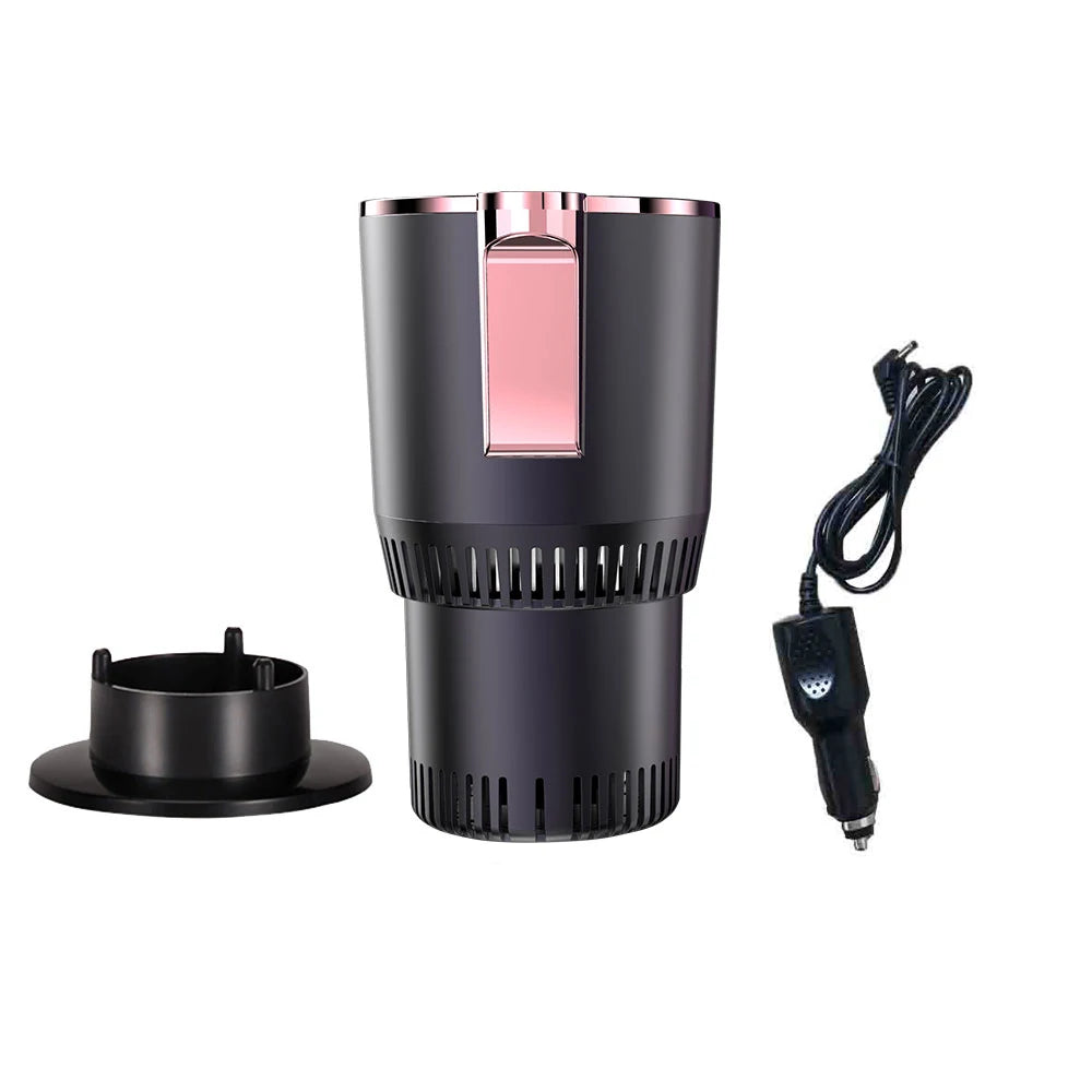 2 in1 Hot And Cold Car Smart Cup Drinks Holders Digital Temperature Display Drink Cup Warmer Cooler For Home Office