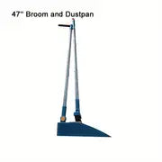 Broom, Dustpan & Squeegee Combo Set with Long Handles