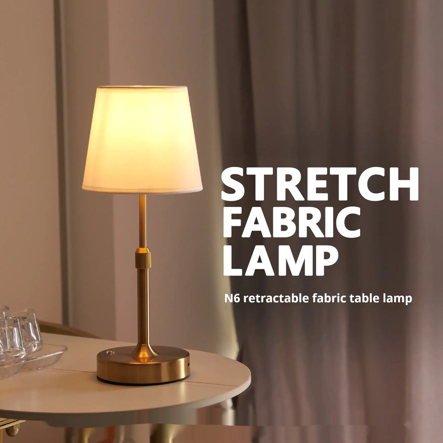 Fabric Table Lamp
