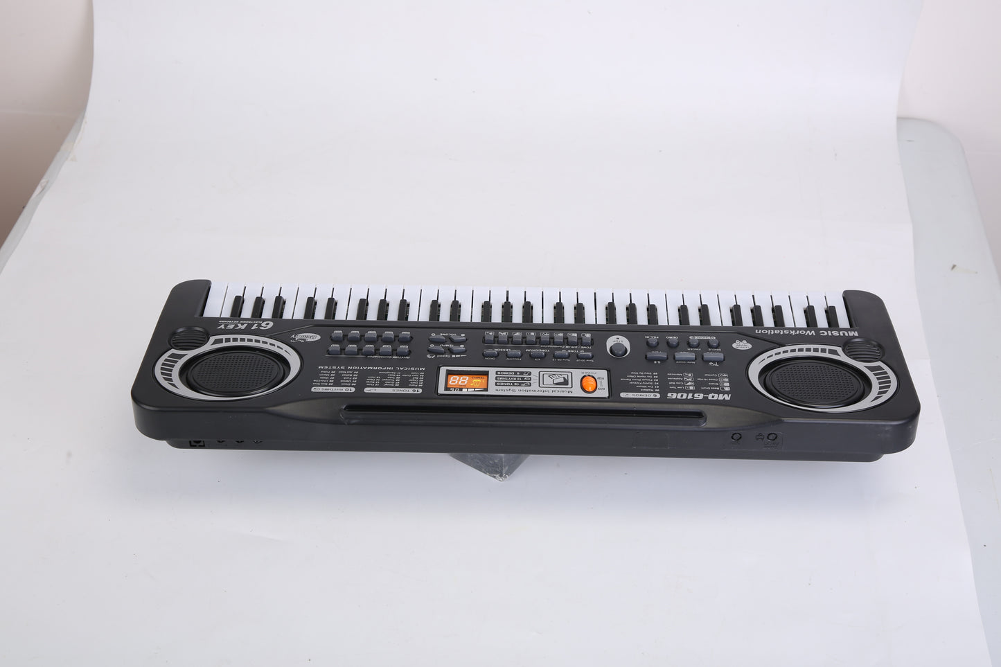 61 Keys Digital Music Electronic Keyboard Electric Piano Musical Instrument Kids Learning Keyboard With Microphone For Beginners Kids Girls Boys Adults