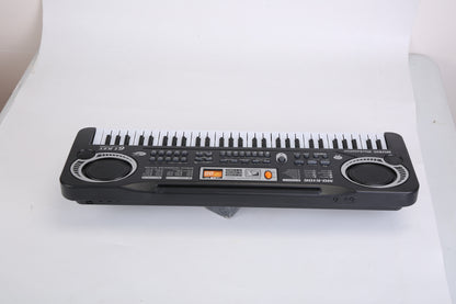 61 Keys Digital Music Electronic Keyboard Electric Piano Musical Instrument Kids Learning Keyboard With Microphone For Beginners Kids Girls Boys Adults