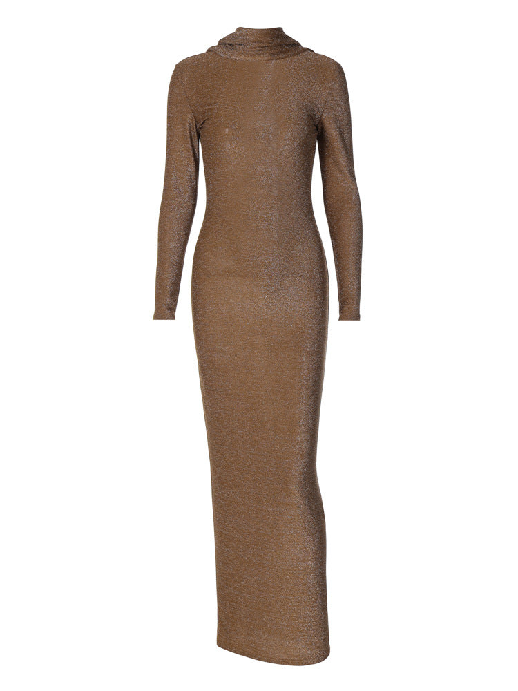 Women's Fashion Fil-Lumiere Backless Dress