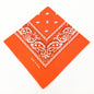 55 cm Polyester Turban Cashew Square Scarf