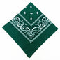 55 cm Polyester Turban Cashew Square Scarf
