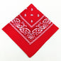 55 cm Polyester Turban Cashew Square Scarf