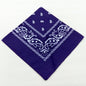 55 cm Polyester Turban Cashew Square Scarf