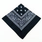 55 cm Polyester Turban Cashew Square Scarf