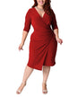 V Sexy Elegant Hot Selling Plus Size Dress
